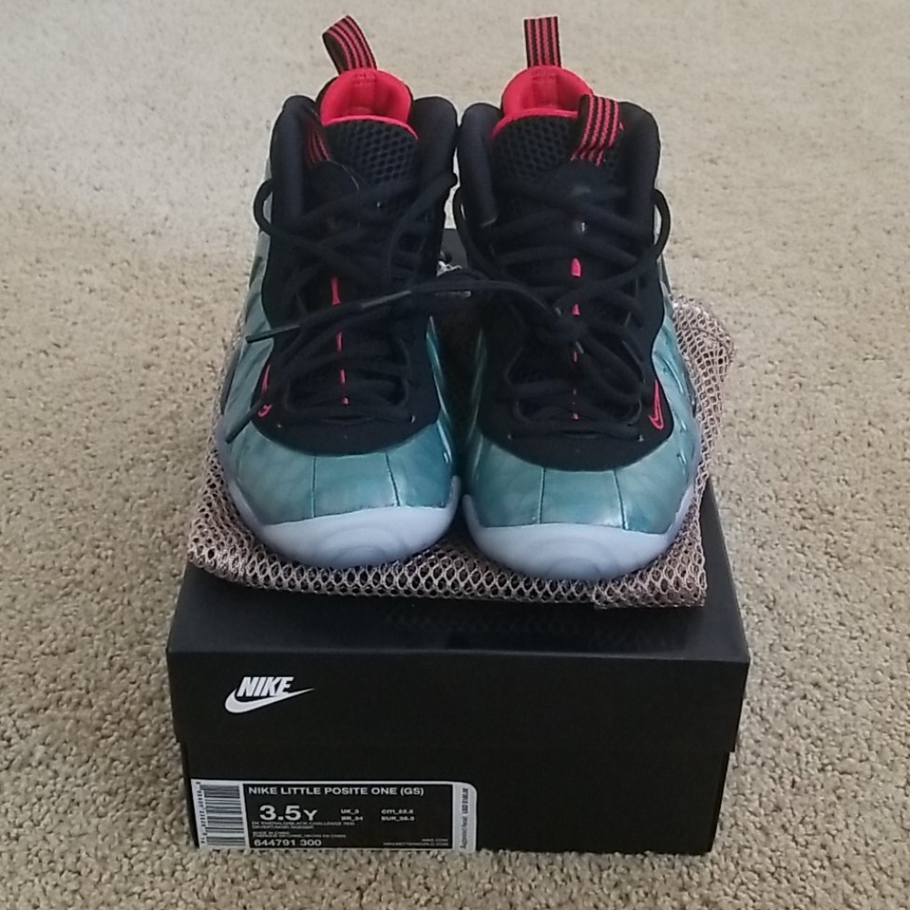 Nike Little Posite One Fish Scales Edition